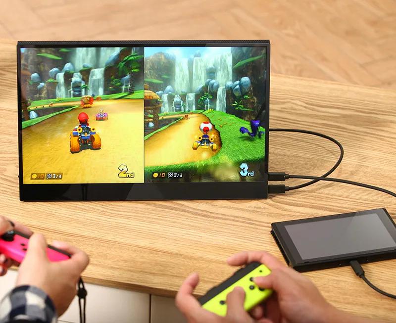 15.6 ġ FHD 1080P    ޴ ÷ ġ  Ÿ  ܼ ps4 TVbox  